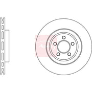 Apec 2 x Vented Front Brake Discs DSK2937