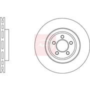Apec 2 x Vented Front Brake Discs DSK2937