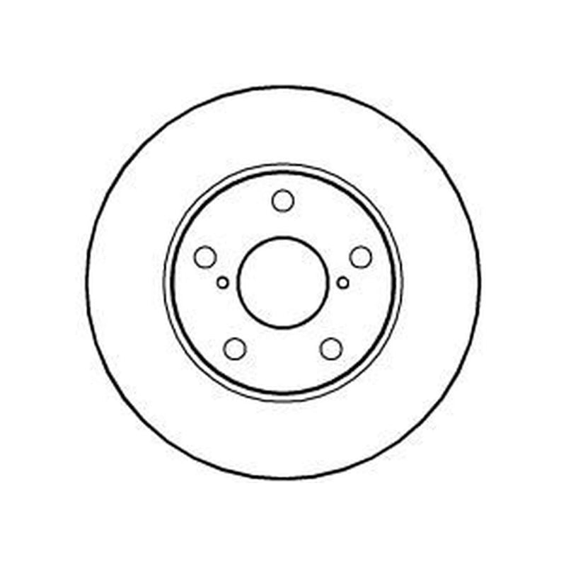 Abtex 2 x Vented Front Brake Discs BD780V