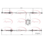 Apec Manual Transmission Cable Pull CAB7016