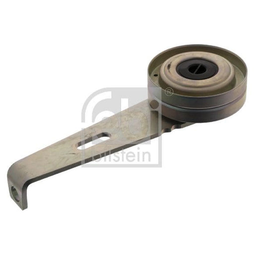 Febi V-Ribbed Belt Tensioner Pulley 85mm OD Wide Metal 11348