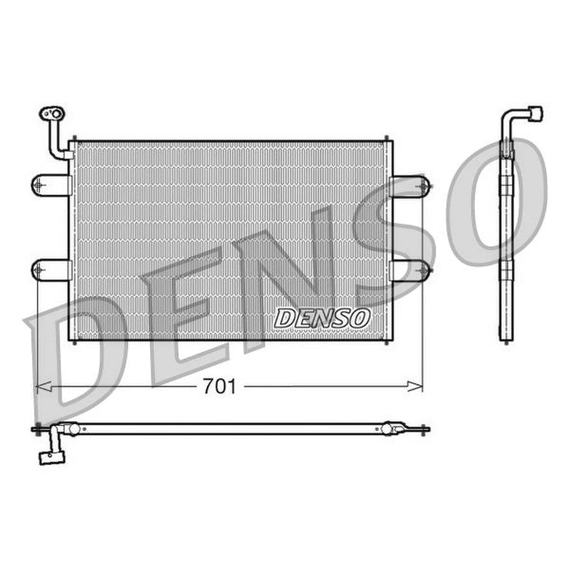 Denso Air Conditioning Condenser DCN27003