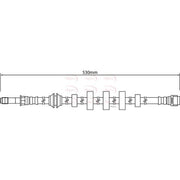 Apec Brake Hydraulic Hose Line Front HOS4292