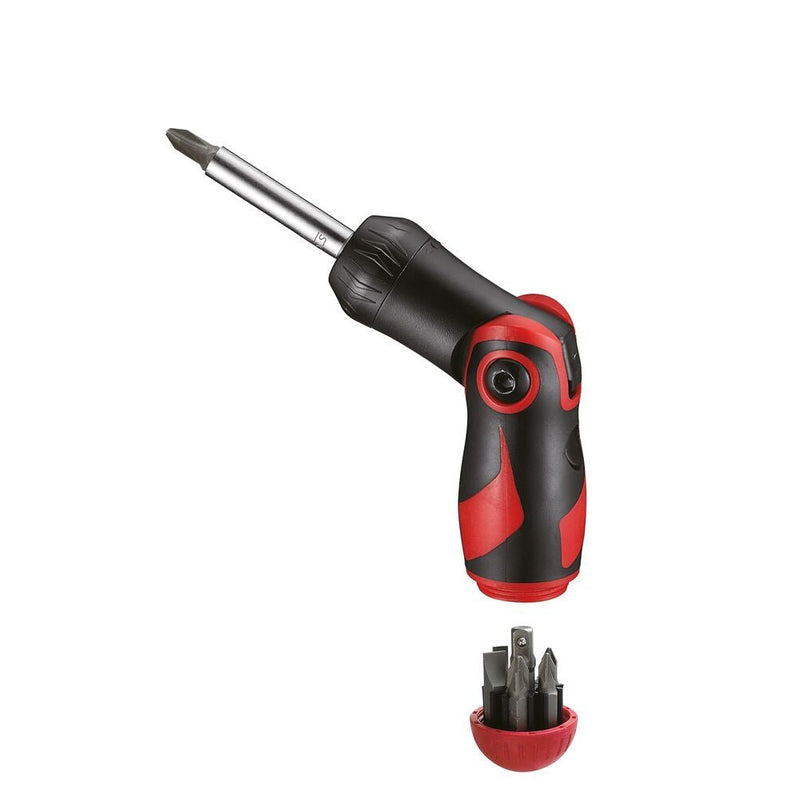 Teng Tools Bit Driver Set 1/4" Ratcheting Angled 190mm