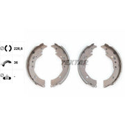 Textar Brake Shoe Set Axle Kit 91076900