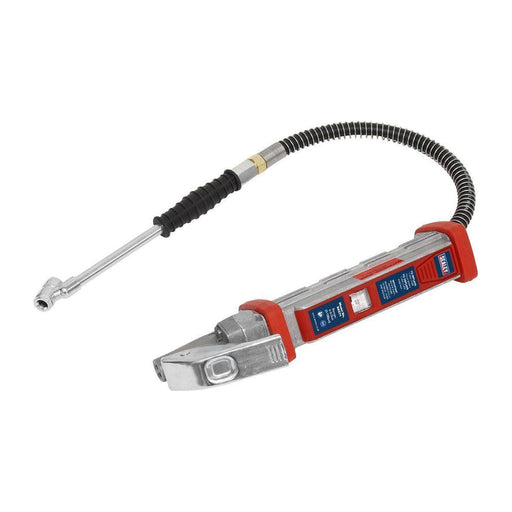 Sealey Tyre Inflator 0.5m Hose with Twin Push-On Connector SA371 Sealey  - Town Parts