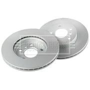 Borg & Beck 2 x Vented Front Brake Discs BBD5425