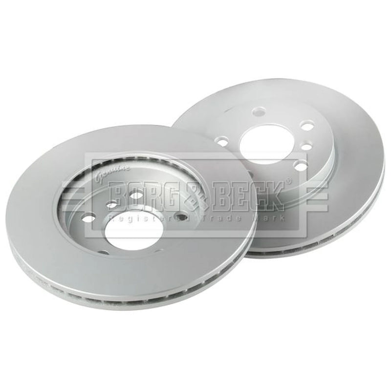 Borg & Beck 2 x Vented Front Brake Discs BBD5425