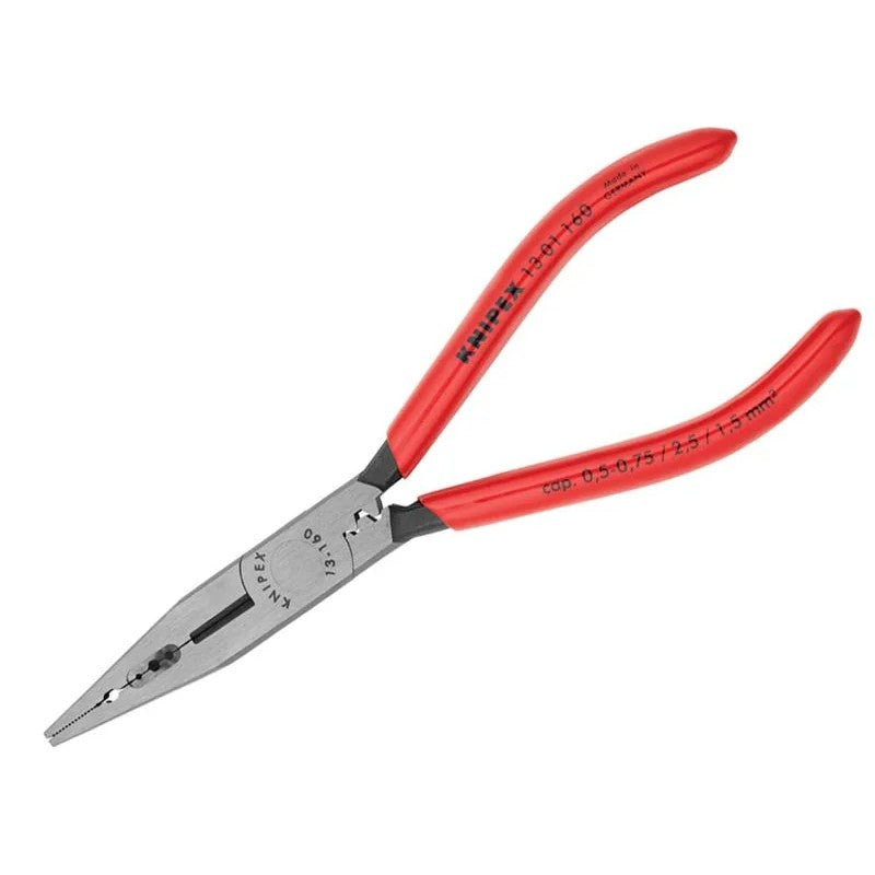 KNIPEX 13 01 160 Electricians' Pliers PVC Grip 160mm (6.1/4in) - 13 01 160 SB