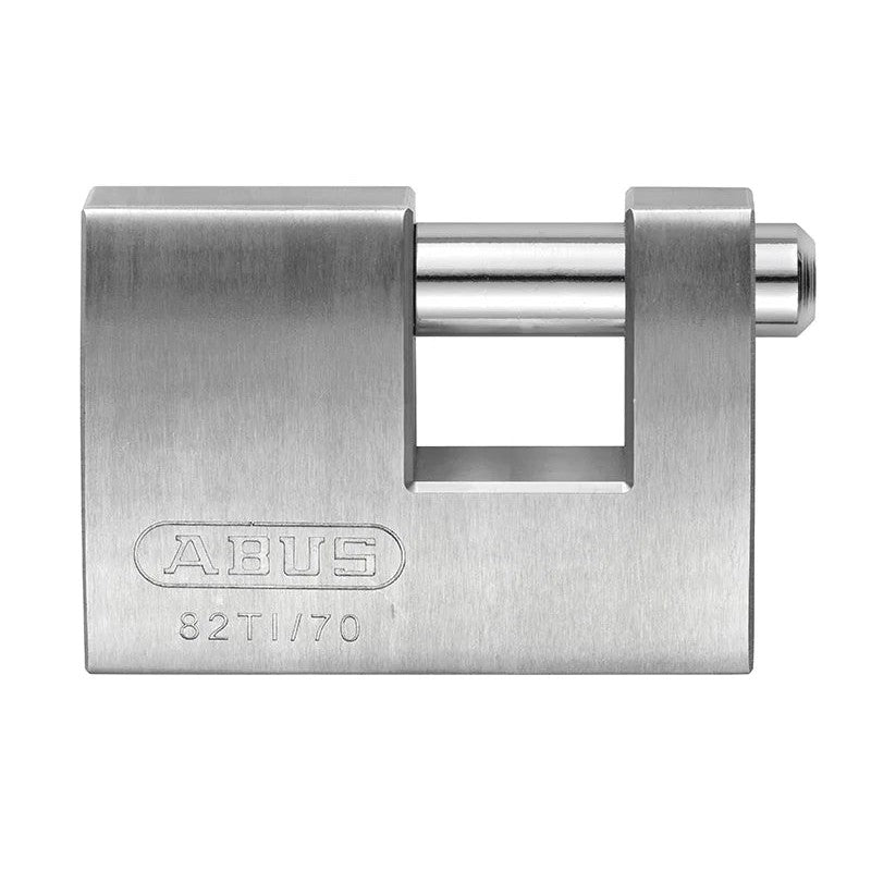 ABUS Mechanical 82TI/70mm TITALIUM™ Shutter Padlock Carded - 10024670-01