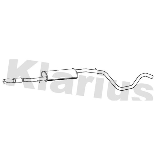 Klarius Box With Centre Pipe Centre PG924M