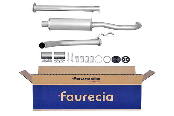 Hella 8LB 366 021-021 Front Muffler