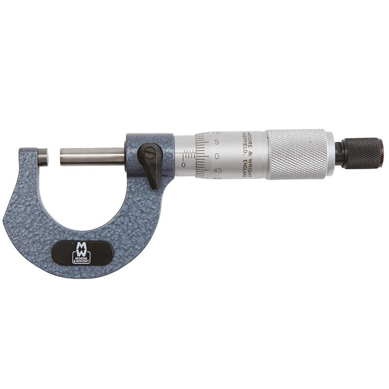 Moore & Wright 1965M Traditional External Micrometer 0-25mm/0.01mm - 1965M