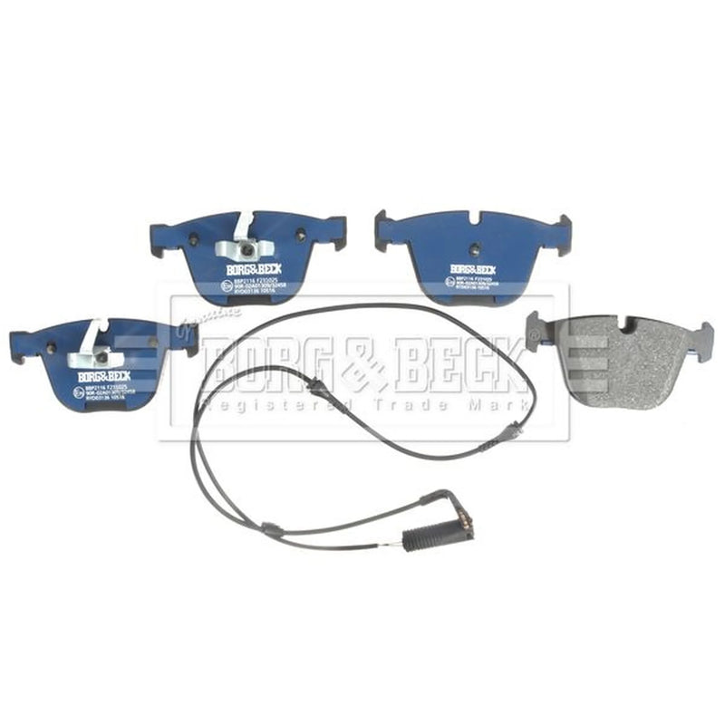 Borg & Beck 4 x Rear Brake Pad Set BBP2116
