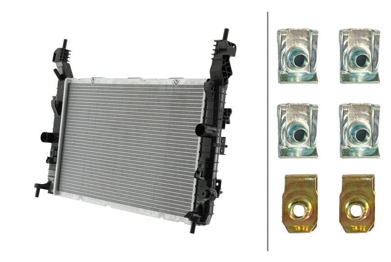 Hella 8MK 366 301-211 Radiator, engine cooling