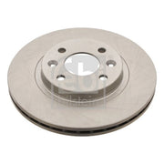 Febi 2 x Front Brake Discs 09073
