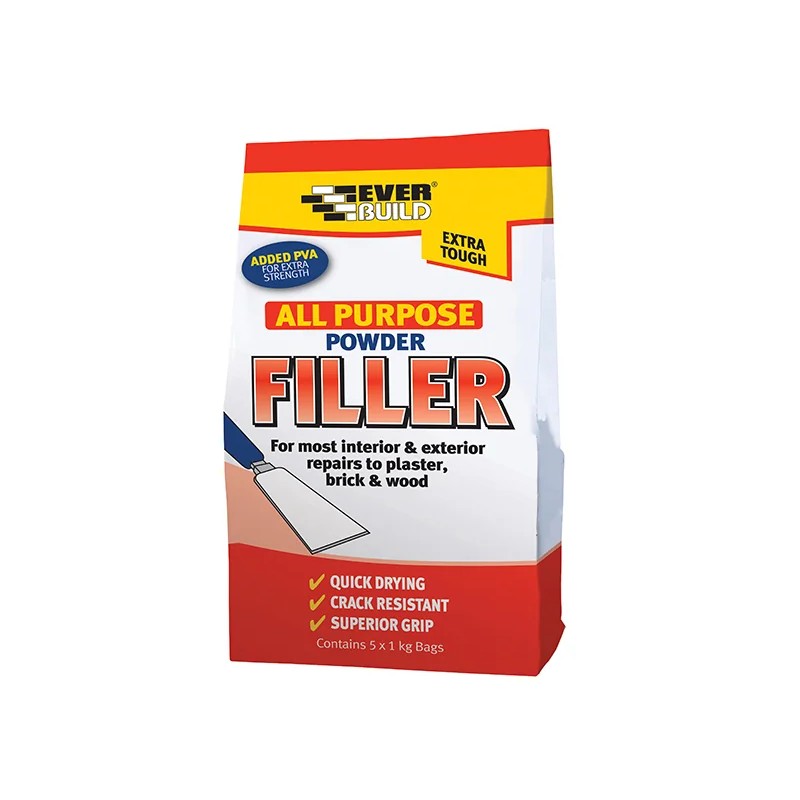 Everbuild Sika All Purpose Powder Filler 5kg - 480444