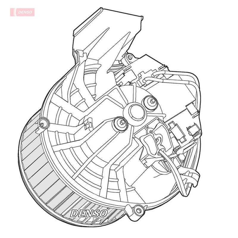 Denso Heater Blower Fan DEA07003