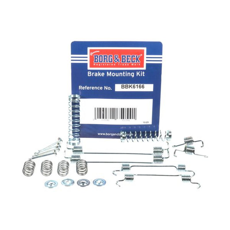 Borg & Beck Brake Shoe Accessory Kit Rear BBK6166