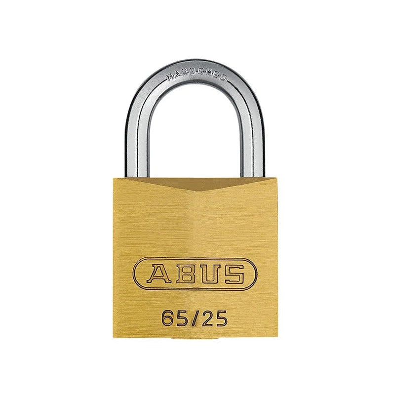 ABUS Mechanical 65/ Brass Padlock Carded 20-60mm