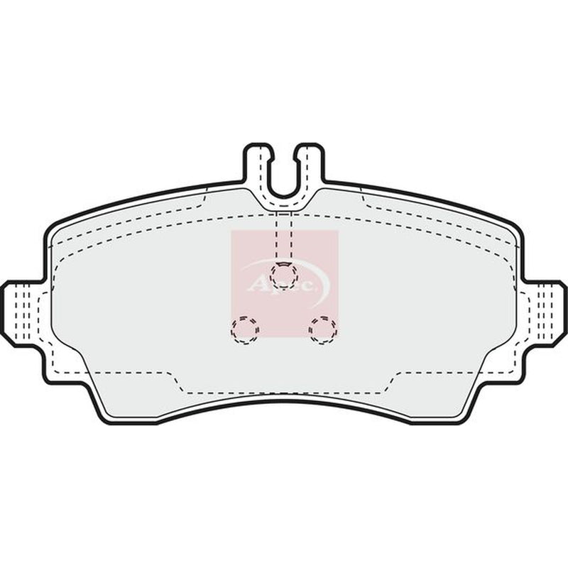 Apec Front Brake Pad Set PAD993