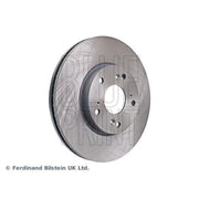 Blue Print 2 x Internally Vented Front Brake Discs ADH24371