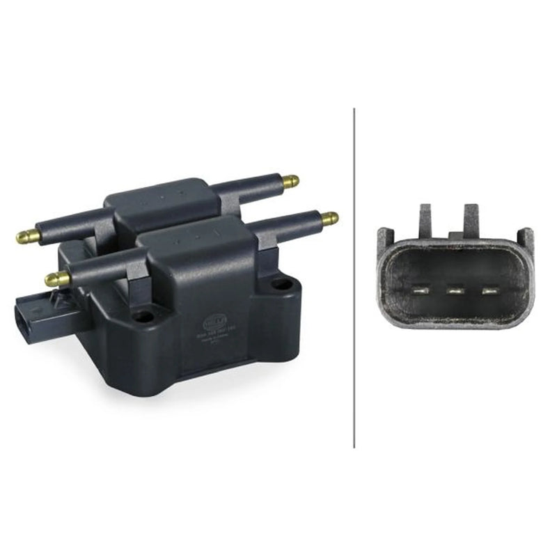 Hella Ignition Coil Pack 5DA 358 057-151