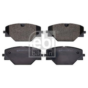 Febi Rear Brake Pad Set 1004022