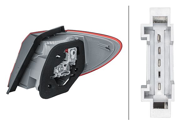 Hella 2SD 354 872-051 Tail Light Assembly