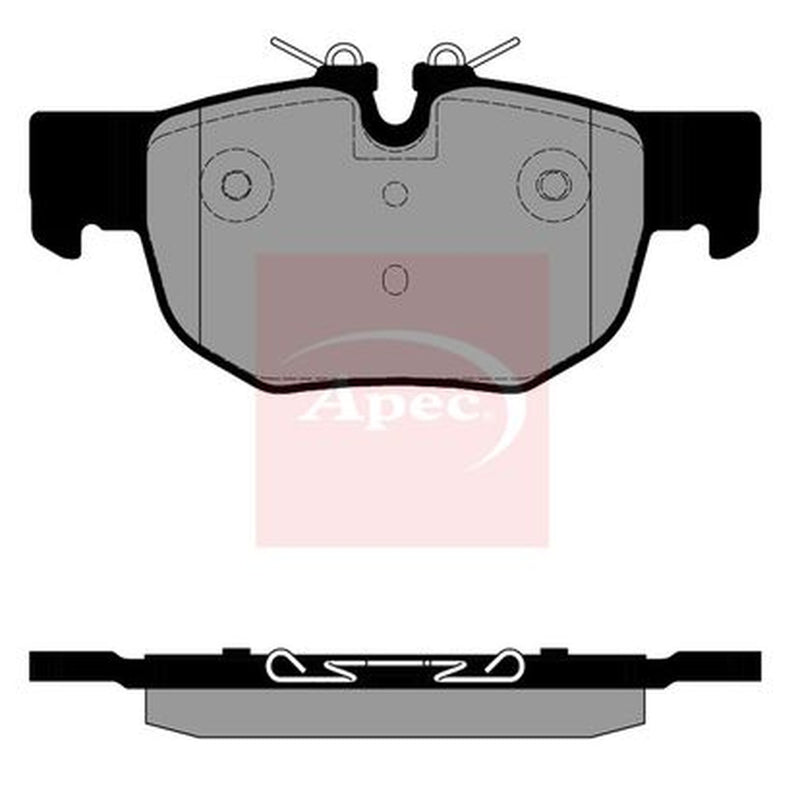 Apec Rear Brake Pad Set PAD2345