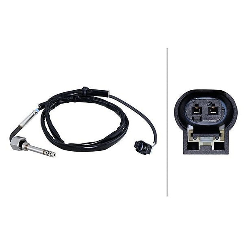 Hella Exhaust Gas Temperature Sensor after soot particulate f 6PT 010 376-491
