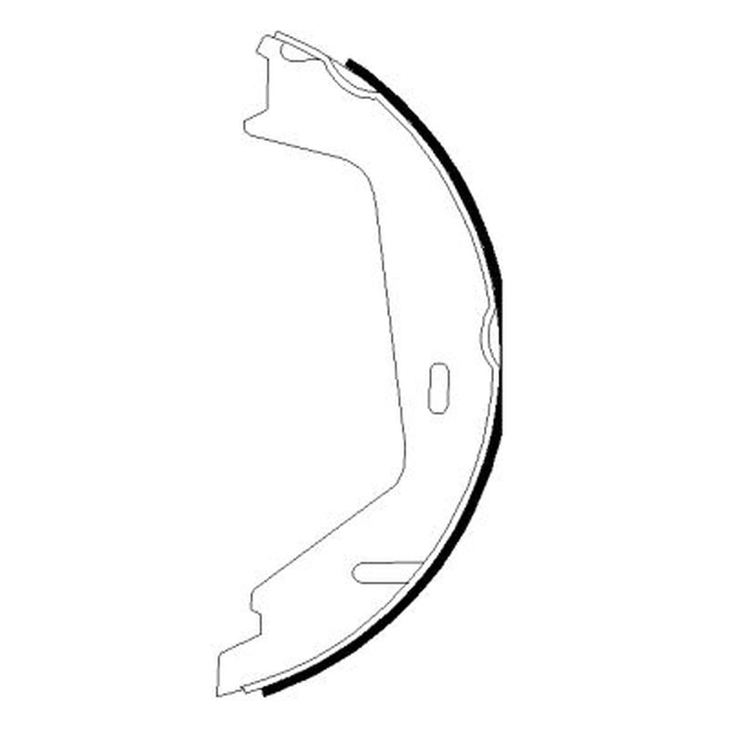 Mintex Parking Brake Shoe Set MFR728