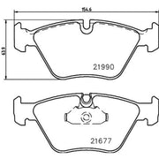 DON Front Brake Pad Set PCP1137