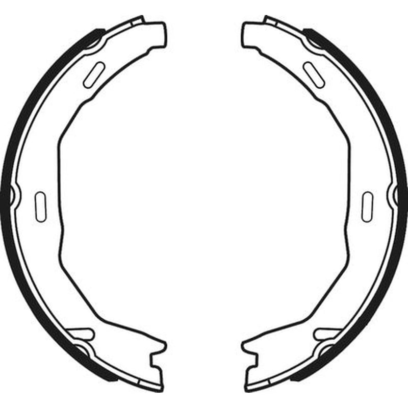 Abtex Brake Shoe Set Axle Kit ABS4155