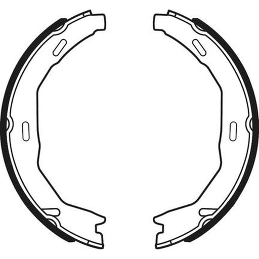 Abtex Brake Shoe Set Axle Kit ABS4155