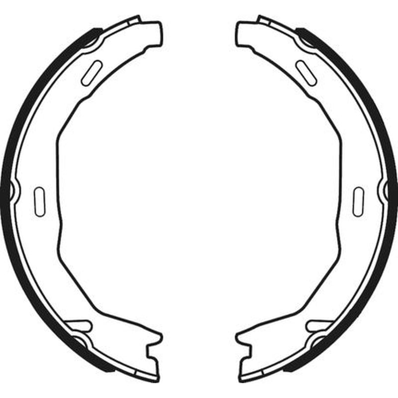 Abtex Brake Shoe Set Axle Kit ABS4155