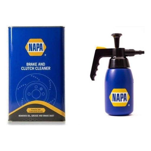 Brake and Clutch Cleaner Parts Degreaser 5L 5 Litre Spray Bottle Dispenser Napa NAPA  - Town Parts