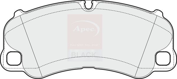 APEC Black Front Brake Pad Set