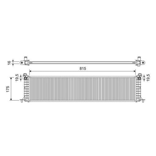 Valeo Engine Radiator 701320