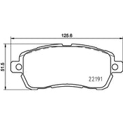 DON Front Brake Pad Set PCP2146
