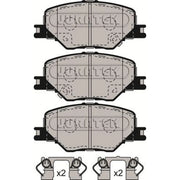 Juratek Front Brake Pad Set JCP8158