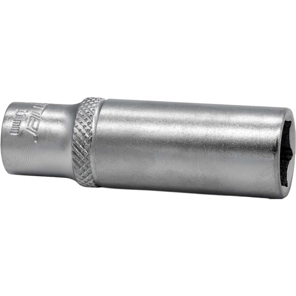 Sealey 1/4"Dr Deep Socket 11mm (Micro Satin Finish)