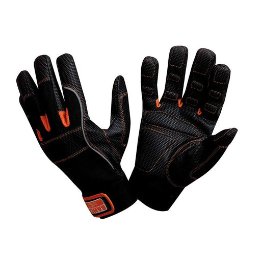 Bahco Power Tool Padded Palm Gloves - M (Size 8) - GL010-8