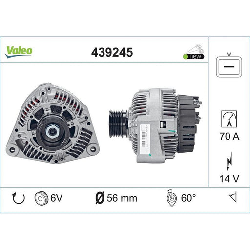 Valeo Car Alternator 12V 439245