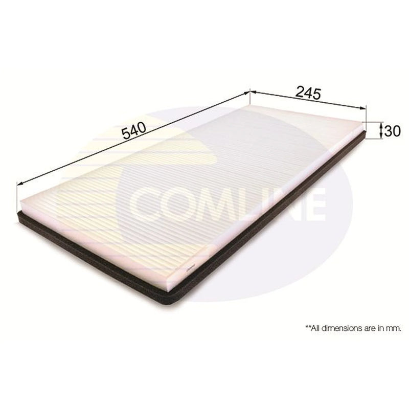 Comline Cabin Air Filter (Pollen Filter) EKF254