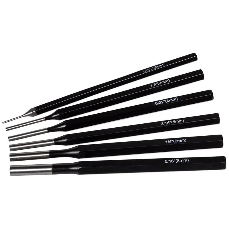 Roughneck Parallel Pin Punch Set, 6 Piece - 31-178