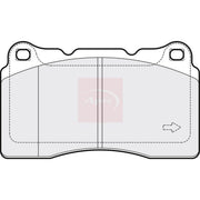 Apec Front Brake Pad Set PAD2067