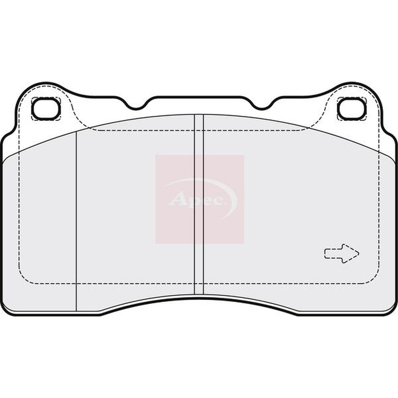 Apec Front Brake Pad Set PAD2067