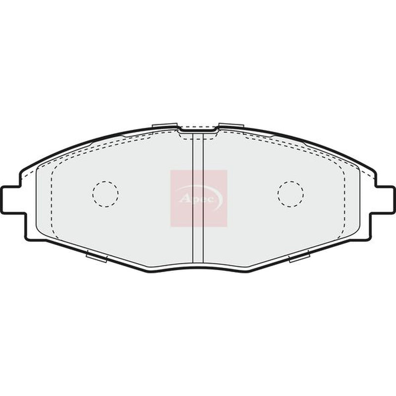 Apec Front Brake Pad Set PAD1038