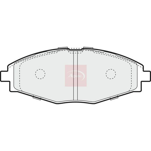 Apec Front Brake Pad Set PAD1038